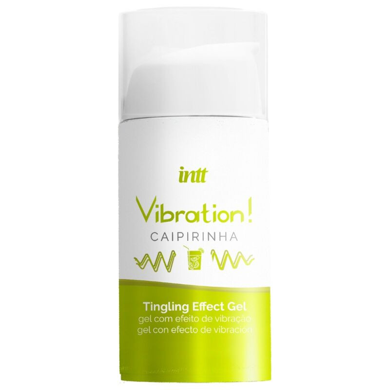Intt - Gel Vibrateur Liquide Caipirinha Puissant Stimulant Intime 15 Ml